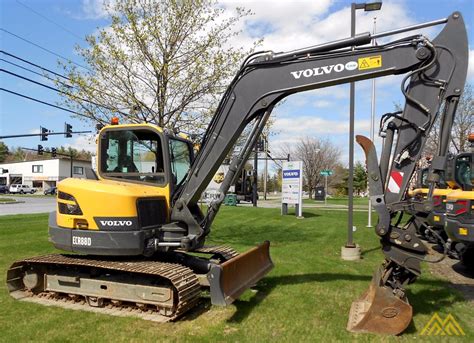 volvo mini digger range|volvo mini digger ecr88d.